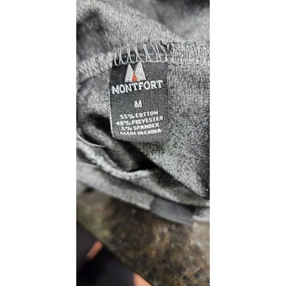 Men's Pullover Montfort Medium Grey Hoodie - Picture 6 of 7